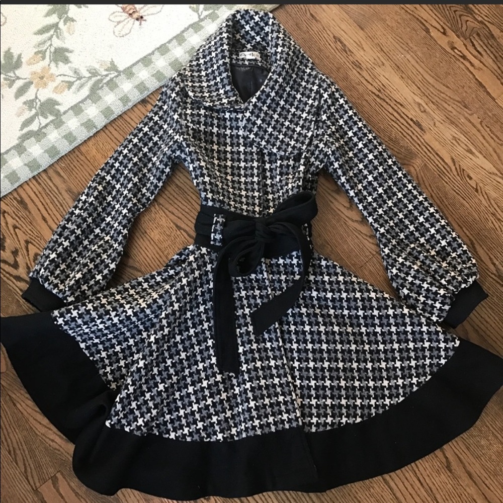 Artka Wool Blend Tweed Overcoat